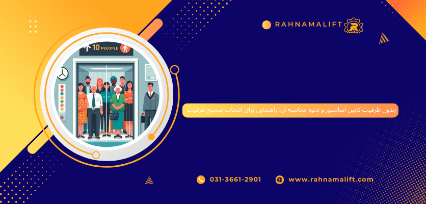 راهنمایی برای انتخاب صحیح ظرفیت - ظرفیت آسانسور